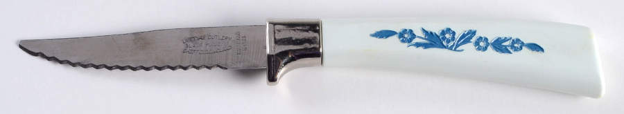 Cornflower Blue Individual Fruit Knife by Corning Corelle-1