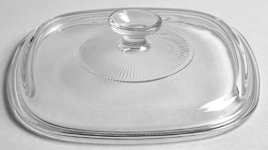 Cornflower Blue Lid for 2.75 Quart Square Casserole by Corning Corelle-1