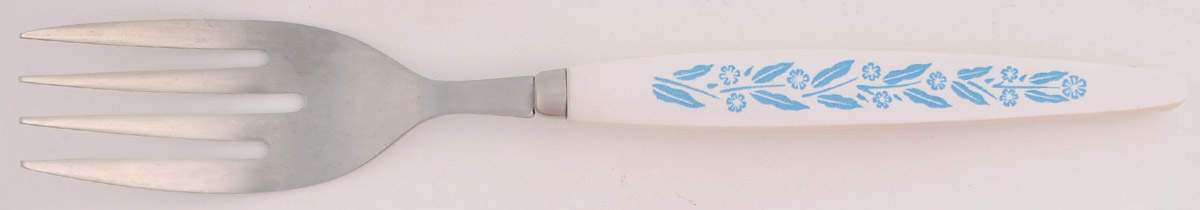 Cornflower Blue Individual Salad Fork by Corning Corelle-1