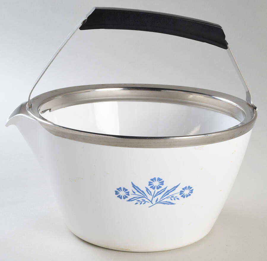 Cornflower Blue Kettle No Lid by Corning Corelle-1