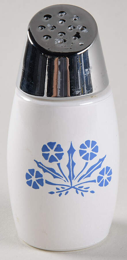 Cornflower Blue Salt Shaker by Corning Corelle-1