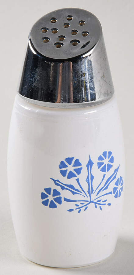 Cornflower Blue Pepper Shaker by Corning Corelle-1