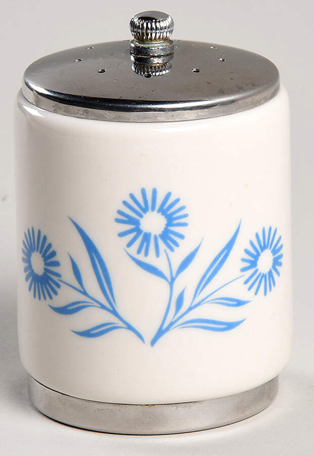 Cornflower Blue Salt Mill by Corning Corelle-1