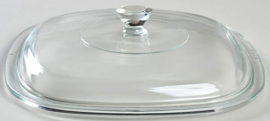 Cornflower Blue Lid for 2.5 Quart Square Casserole by Corning Corelle-1