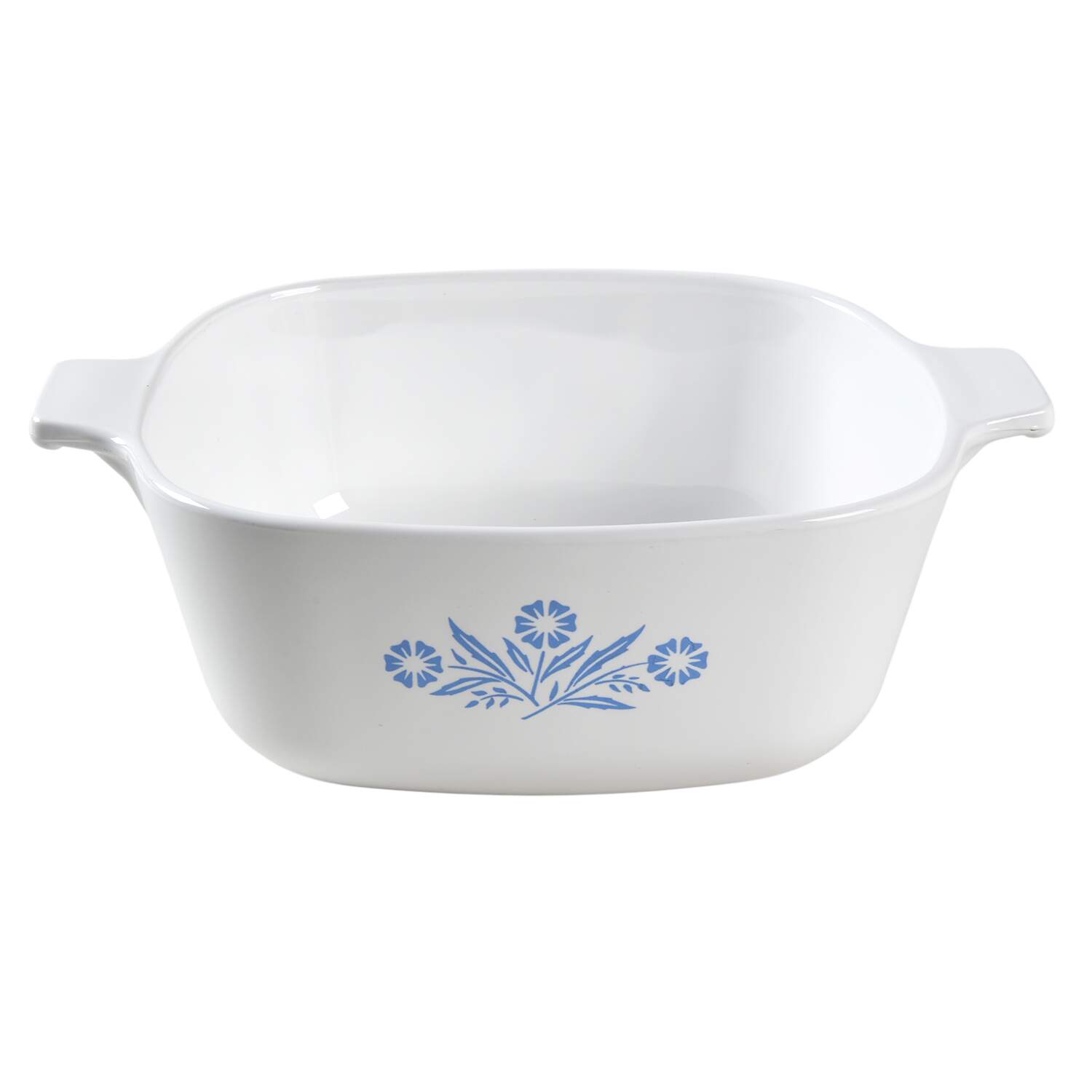 Cornflower Blue 1.5 Quart Square Casserole No Lid by Corning Corelle-1