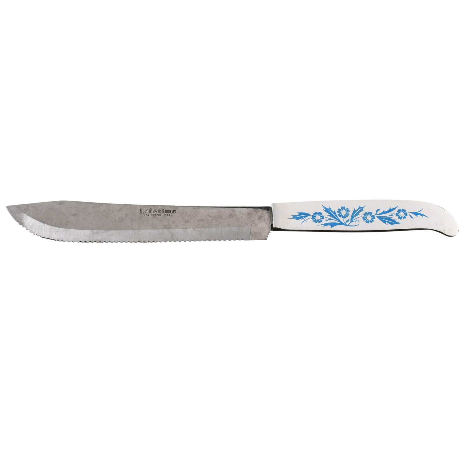 Cornflower Blue Bread Knife & Stainless Blade by Corning Corelle-1