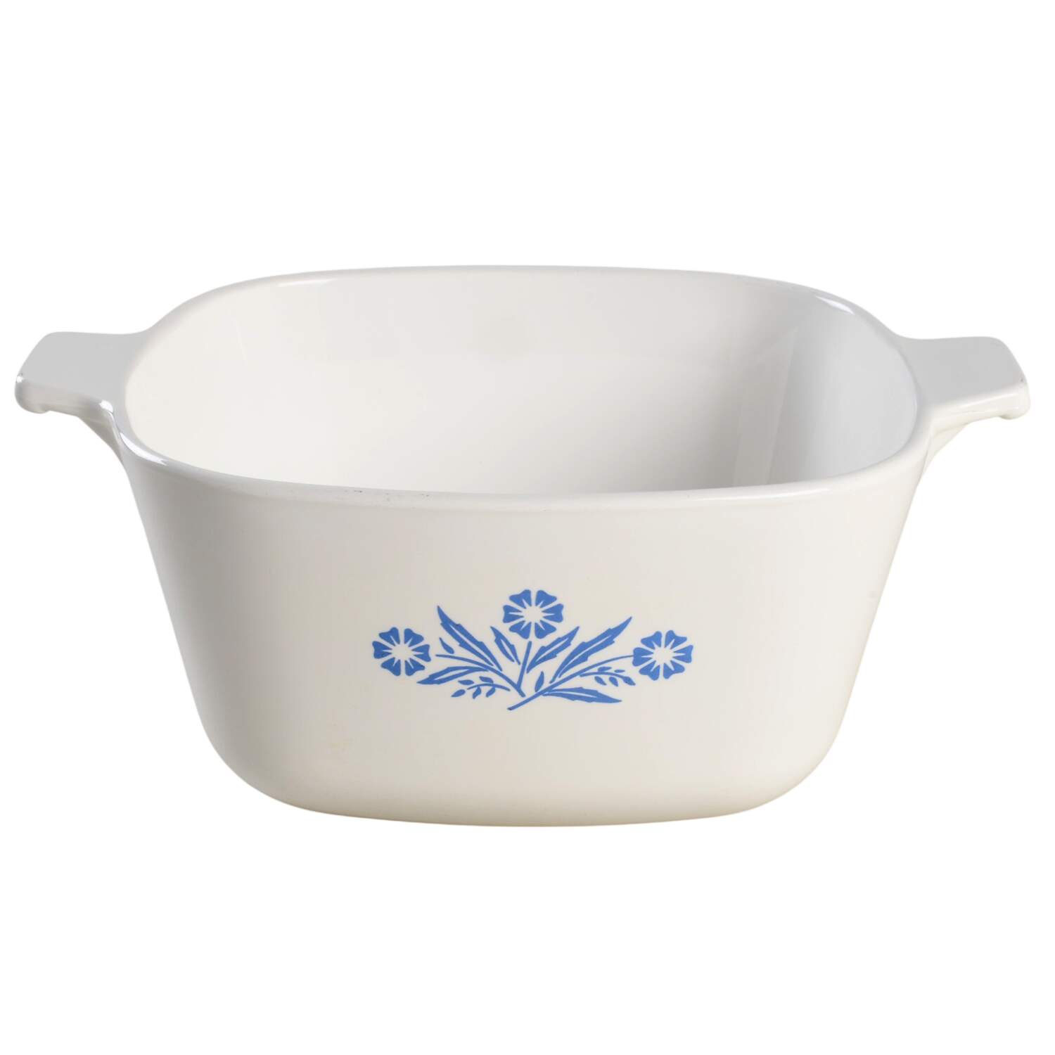Cornflower Blue 1.75 Quart Square Casserole No Lid by Corning Corelle-1