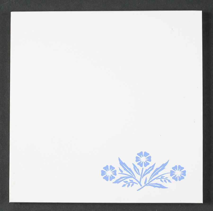 Cornflower Blue Tea Tile by Corning Corelle-1