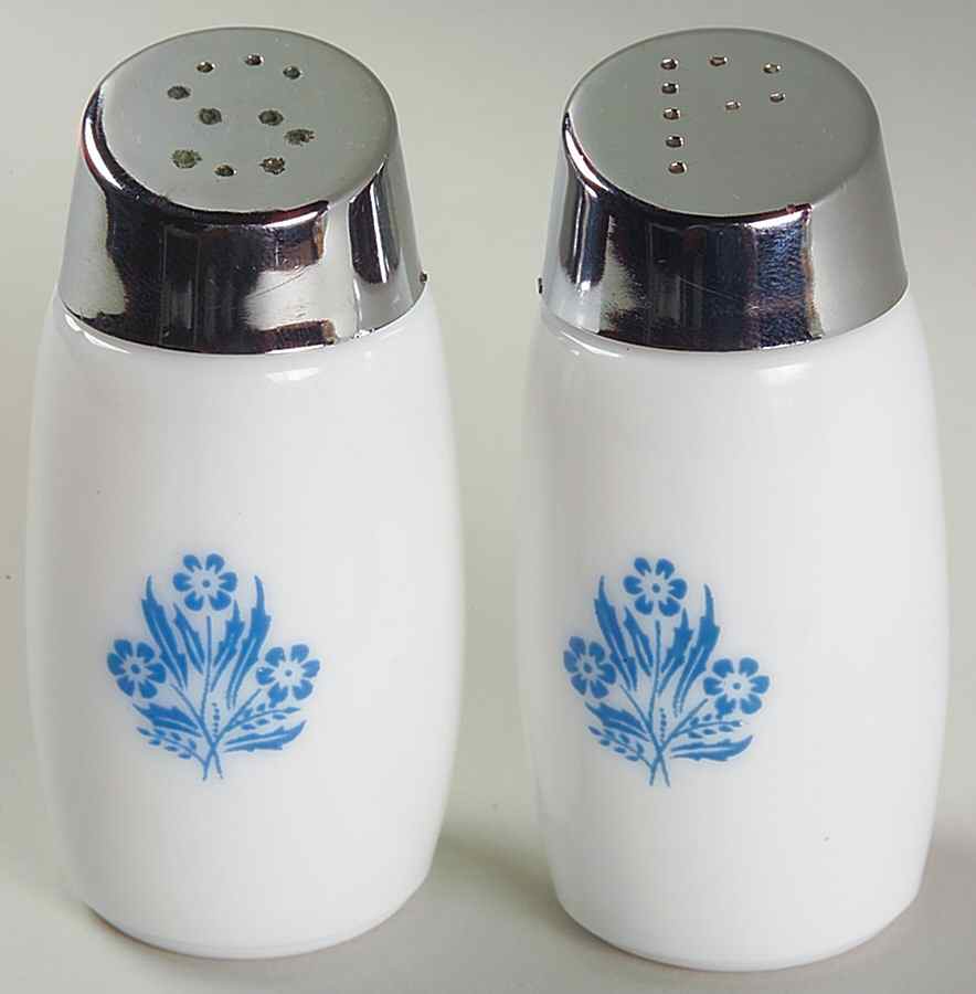 Cornflower Blue Salt & Pepper Set by Corning Corelle-1