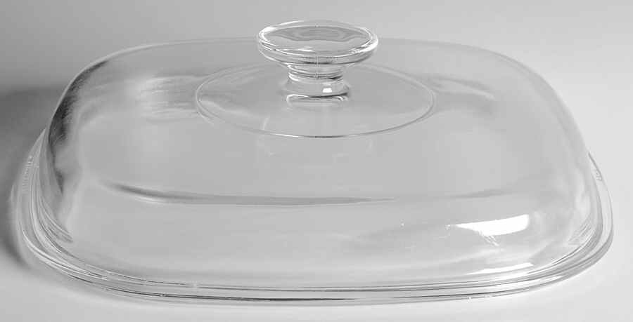 Cornflower Blue Lid for 2 Quart Square Casserole by Corning Corelle-1