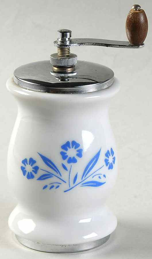 Cornflower Blue Pepper Mill by Corning Corelle-1