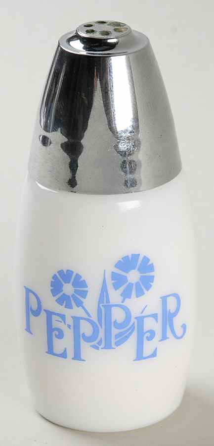 Cornflower Blue Pepper Shaker by Corning Corelle-1
