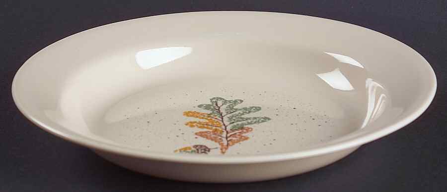Leaf (Corelle) Rim Soup Bowl by Corning Corelle-1