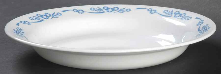 Cornflower (Corelle) Rim Soup Bowl by Corning Corelle-1