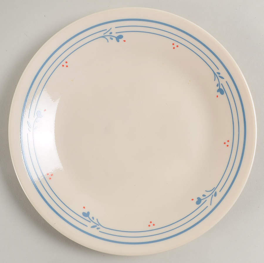Country Violets Bread & Butter Plate by Corning Corelle-1