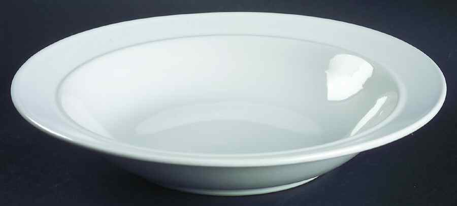 Duo White Rim Soup Bowl by Corning Corelle-1