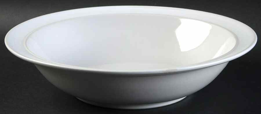 Duo White 9" Round Vegetable Bowl by Corning Corelle-1