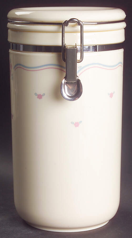 English Breakfast (Corelle) Extra Large Acrylic Storage Jar & Lid by Corning Corelle-1
