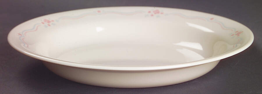 English Breakfast (Corelle) Rim Soup Bowl by Corning Corelle-1
