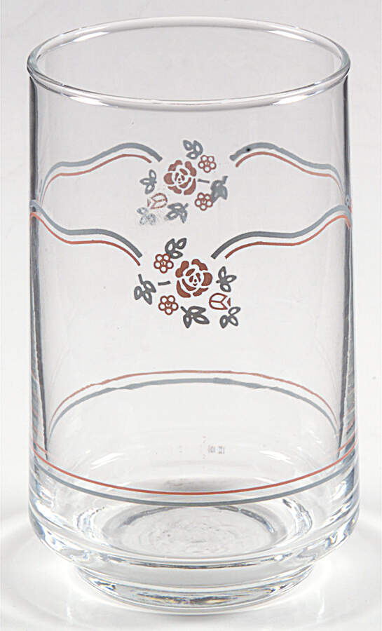 English Breakfast (Corelle) 6 Oz Glassware Juice by Corning Corelle-1