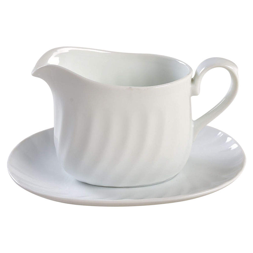 Enhancements Gravy Boat & Underplate by Corning Corelle-1