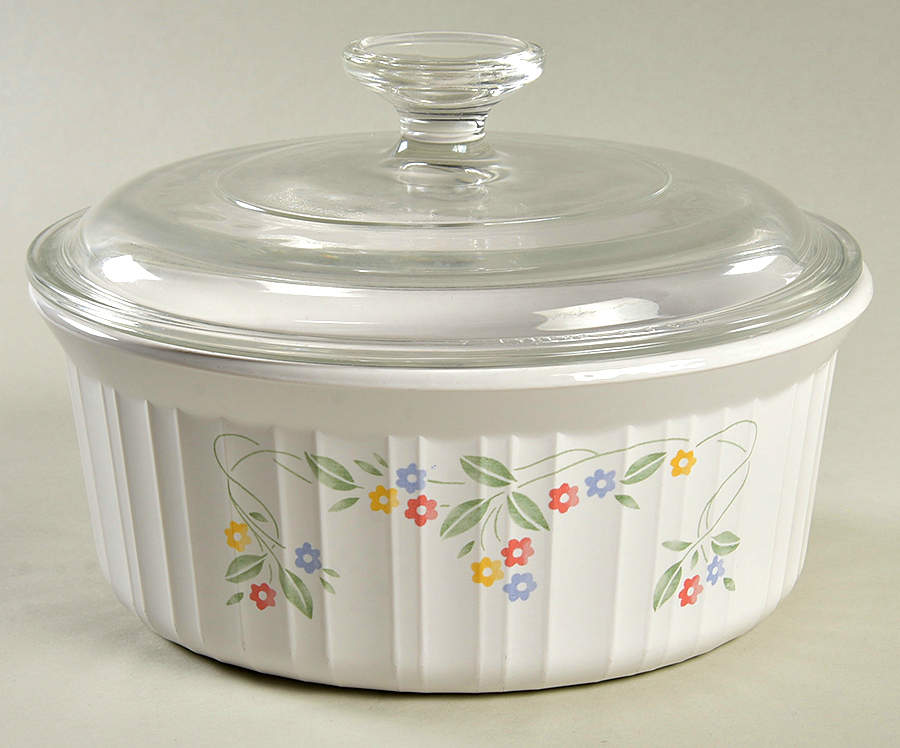 English Meadow (Corelle) 1.5 Qt Round Covered Casserole by Corning Corelle-1