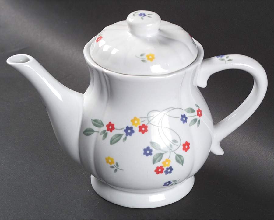 English Meadow (Corelle) Mini Teapot & Lid by Corning Corelle-1