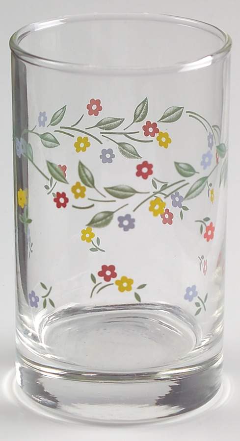 English Meadow (Corelle) 6 Oz Glassware Juice by Corning Corelle-1