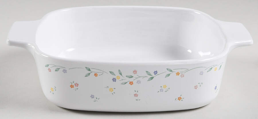 English Meadow (Corelle) 1 Quart Square Casserole No Lid by Corning Corelle-1