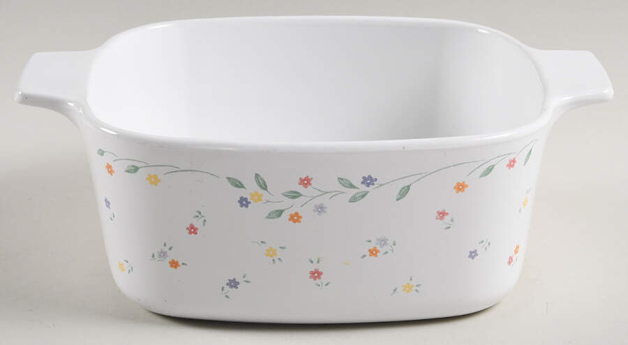 English Meadow (Corelle) 1.5 Quart Square Casserole No Lid by Corning Corelle-1