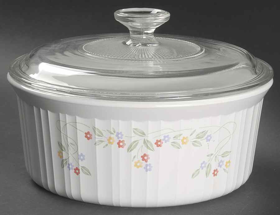 English Meadow (Corelle) 2.5 Qt Round Covered Casserole by Corning Corelle-1