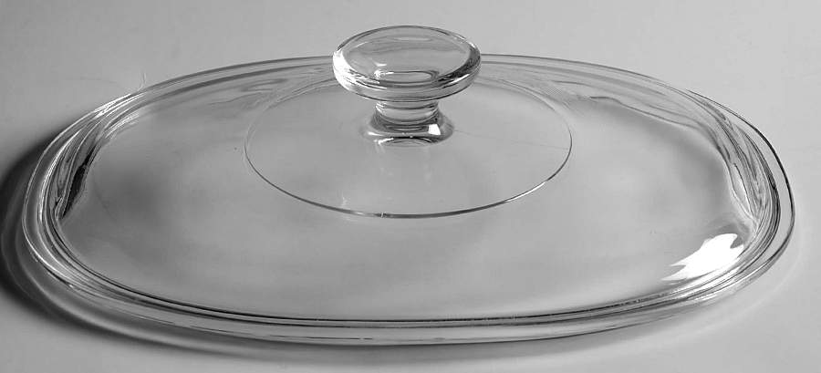 English Meadow (Corelle) Lid for 1.5 Quart Oval Covered Casserole by Corning Corelle-1