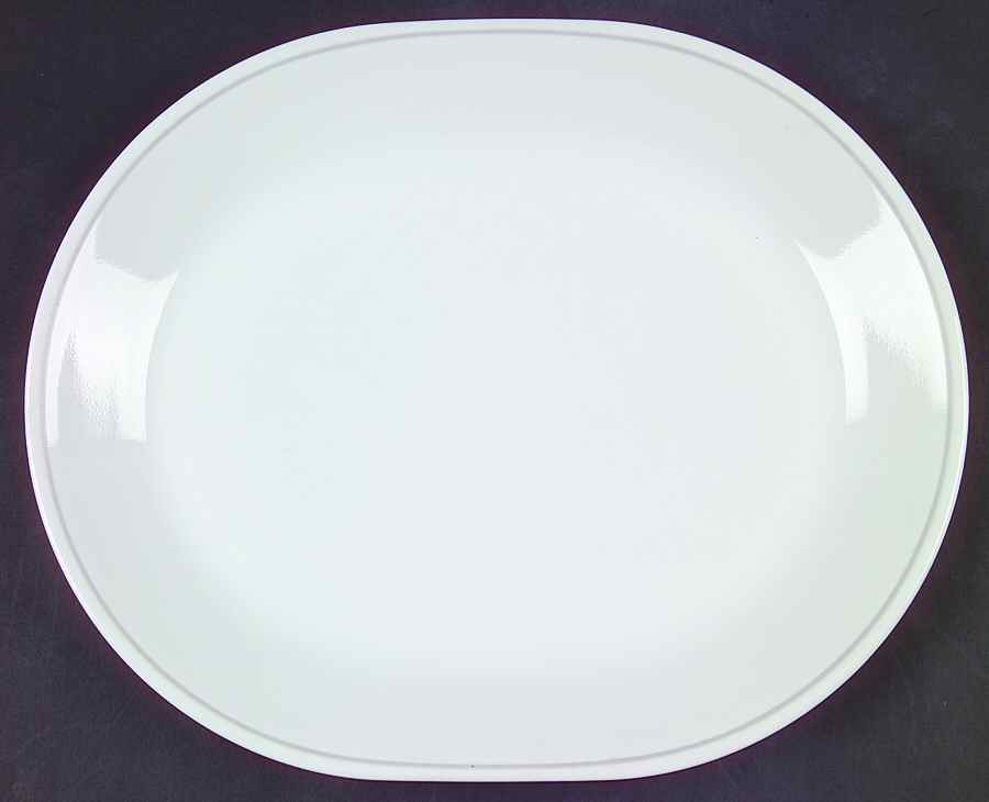 Floral Wisp (Corelle) 12" Oval Serving Platter by Corning Corelle-1