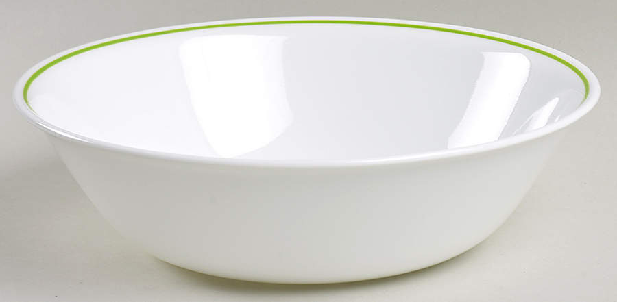 Forget Me Not (Rim, Corelle) 8" Round Vegetable Bowl by Corning Corelle-1