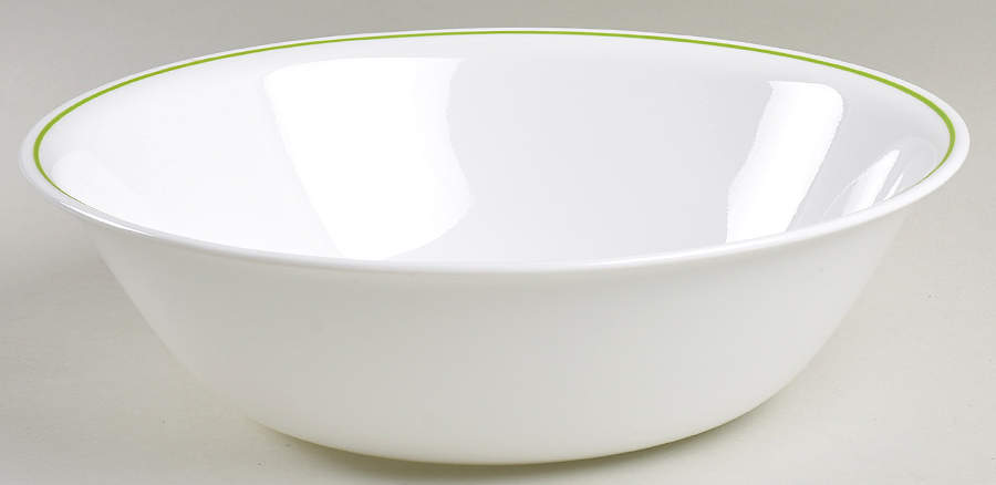 Forget Me Not (Rim, Corelle) 10" Round Vegetable Bowl by Corning Corelle-1