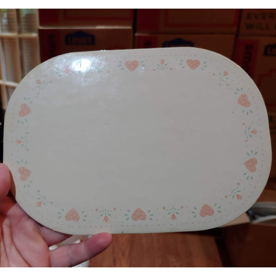 Forever Yours (Corelle) Cork Back Hot Mat by Corning Corelle-1