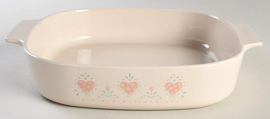 Forever Yours (Corelle) 2.5 Quart Square Casserole No Lid by Corning Corelle-1
