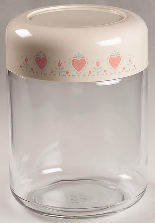 Forever Yours (Corelle) Large Glassware Canister by Corning Corelle-1