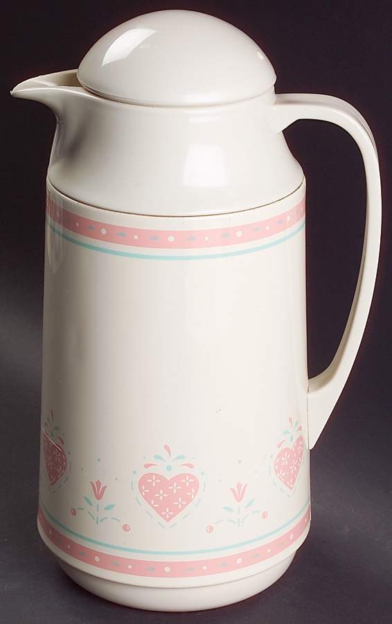 Forever Yours (Corelle) Plastic Thermos/Carafe & Lid by Corning Corelle-1