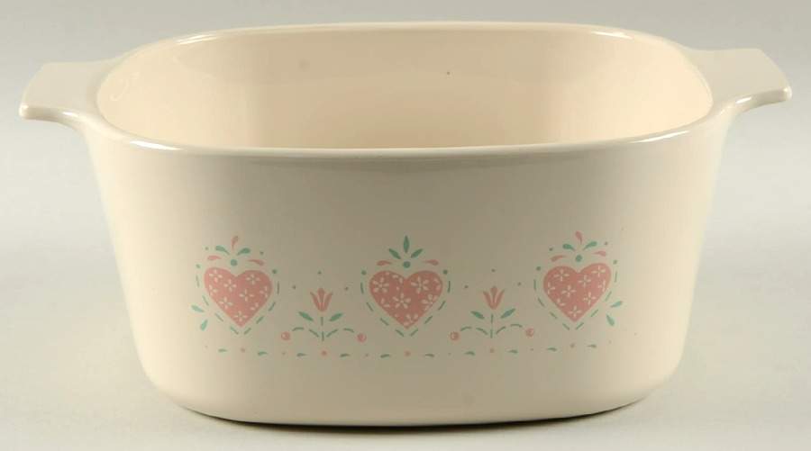 Forever Yours (Corelle) 3 Quart Square Casserole No Lid by Corning Corelle-1