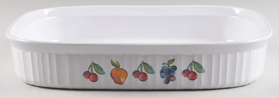 Fruit Basket (Corelle) 14" Rectangular Roaster by Corning Corelle-1