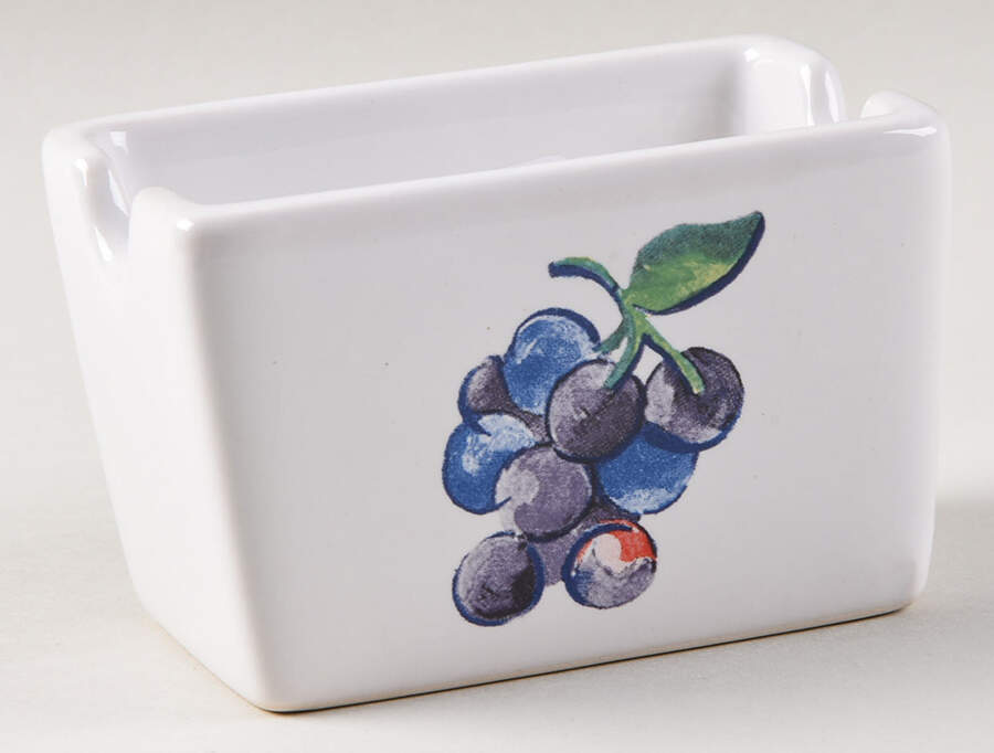 Fruit Basket (Corelle) Sweetener Holder by Corning Corelle-1
