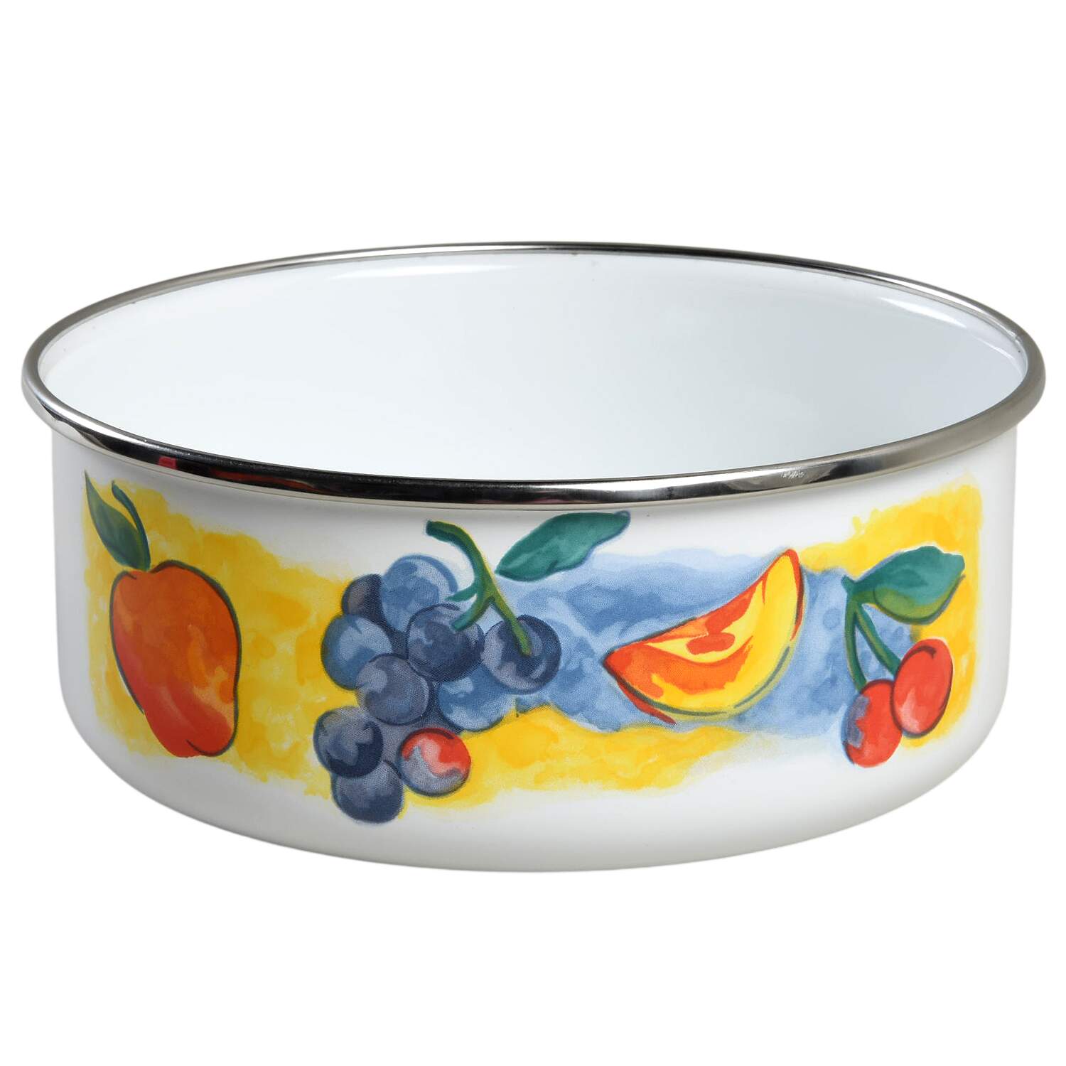 Fruit Basket (Corelle) 7 1/4" Metal Bowl by Corning Corelle-1