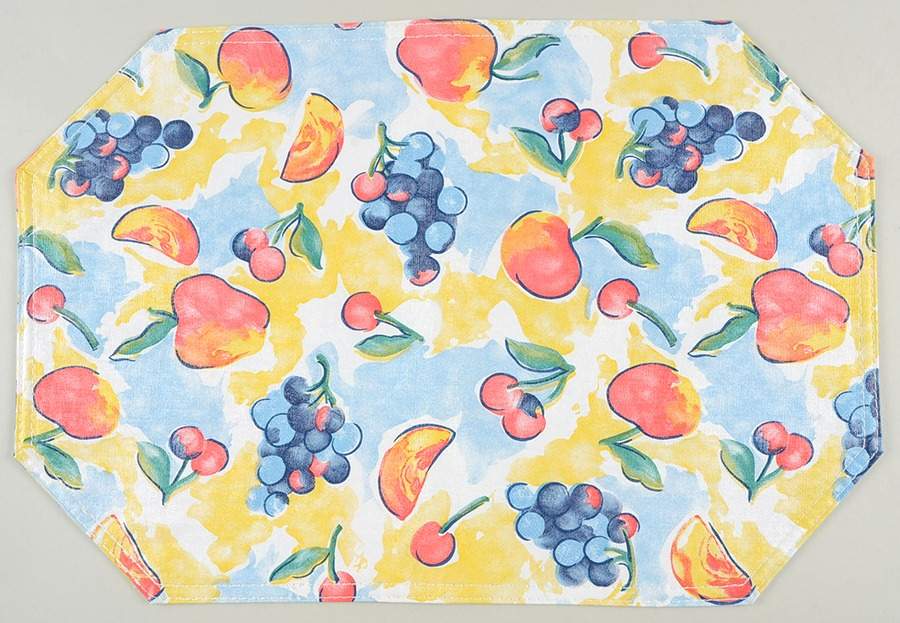 Fruit Basket (Corelle) Plastic Placemat by Corning Corelle-1