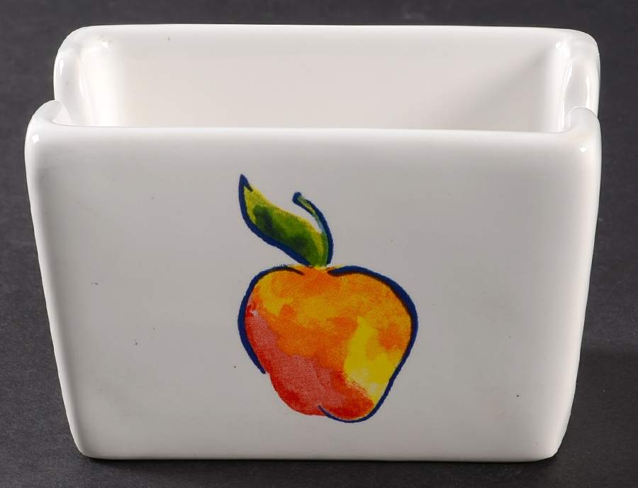 Fruit Basket (Corelle) Sweetener Holder by Corning Corelle-1