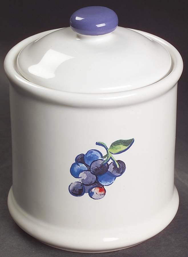 Fruit Basket (Corelle) Medium Canister & Lid with Seal Ring by Corning Corelle-1