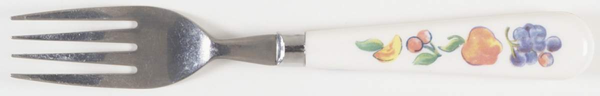 Fruit Basket (Corelle) Individual Salad Fork by Corning Corelle-1
