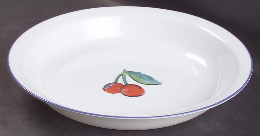Fruit Basket (Corelle) 10" Pie Baking Plate by Corning Corelle-1