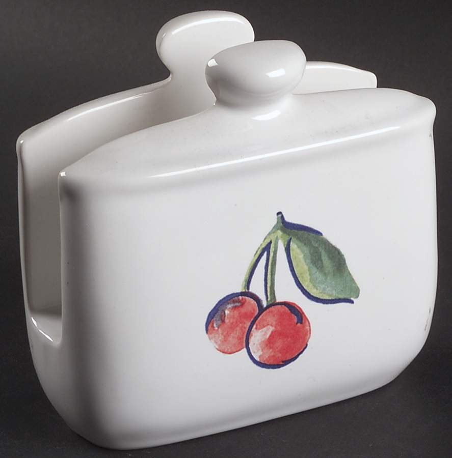 Fruit Basket (Corelle) Napkin Holder by Corning Corelle-1