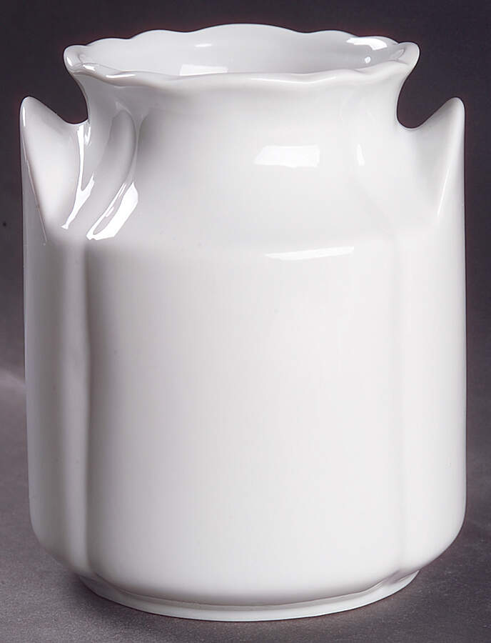 Fresh Cut (Green Trim, Corelle) Utensil Holder by Corning Corelle-1